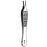 Sklar Sklar Dressing Forceps Adson 4-3/4 Inch Premium OR Grade Stainless Steel NonSterile NonLocking Thumb Handle Straight Smooth Tips w/1 X 2 Teeth - 50-3044