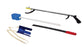 Fabrication Enterprises FabLife Deluxe ADL Hip / Knee Equipment Kit Reacher - 26 Inch Length / Dressing Stick - 24 Inch Length - 86-0084