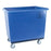 R & B Wire Products - Basket Truck 12 Bushel Capacity Tubular Steel 5 Inch Clean Wheel System Swivel Casters - 412SOC/BL