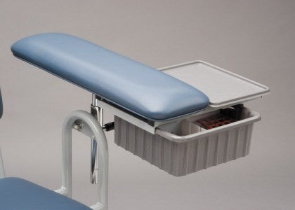 Dukal Blood Drawing Chair Tech-Med Tray and Drawer Assembly For Blood Drawing Chairs - 4388