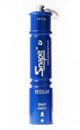 Snapit - Ampule Opener 1 to 2 mL, 5 to 10 mL, 10 to 15 mL, Blue, Regular - SN-01R BLUE