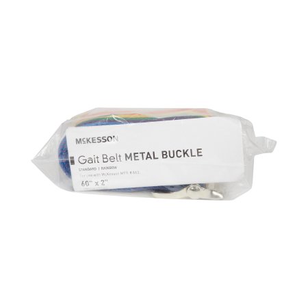McKesson - Gait Belt 60 Inch Length Rainbow Design - 863