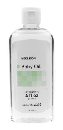 McKesson McKesson Baby Oil 4 oz. Bottle Scented Oil - 16-6399
