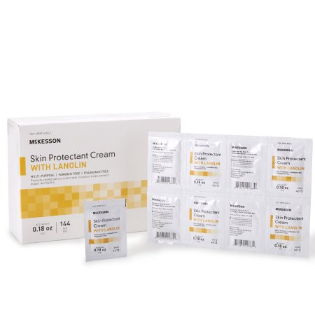 McKesson - Skin Protectant Mckesson 5 Gram Individual Packet Unscented Cream - 4613