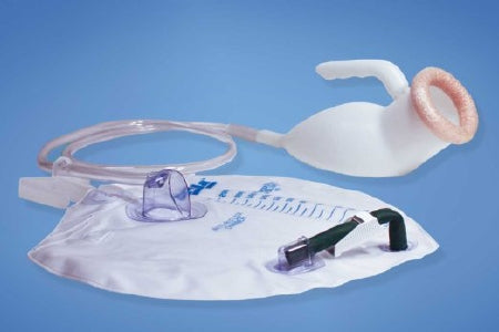 Advantage Urinal Systems Advantage Comfort Male Urinal System 2 Liter Drain Bag One Way Valve Single Patient Use - CM008