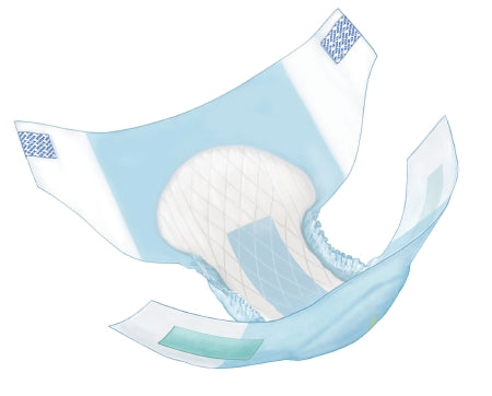 Cardinal Wings Adult Incontinent Brief Tab Closure Large Disposable Heavy Absorbency - 63064