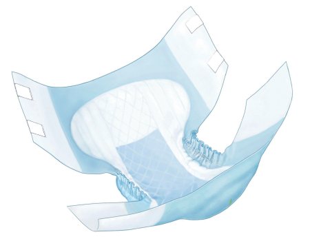 Cardinal Wings Adult Incontinent Brief Tab Closure Large Disposable Heavy Absorbency - 63064