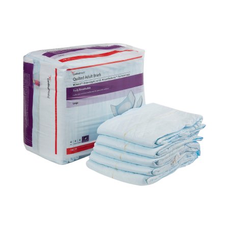 Wings - Unisex Adult Incontinence Brief Large Disposable Heavy Absorbency - 67034