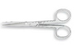 Miltex Operating Scissors 5-1/2 Inch Length Surgical Grade Sterile Straight Blade Sharp / Blunt - ST 5-16