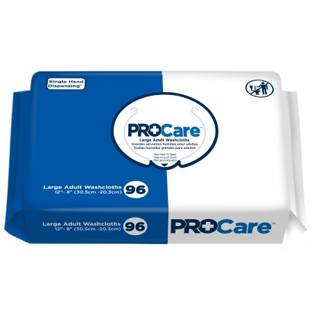 ProCare - Personal Wipe Soft Pack Aloe / Vitamin E Scented 96 Count - CRW-096