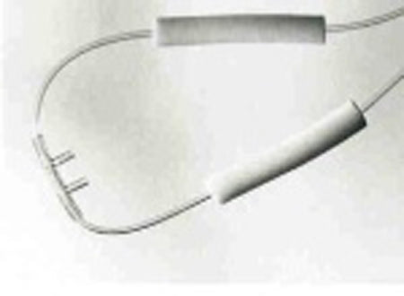 American Medical Nasal Cannula With Ear Cushions Continuous Flow Oxy-Ears Universal Straight Prong / Nonflared Tip - 1301