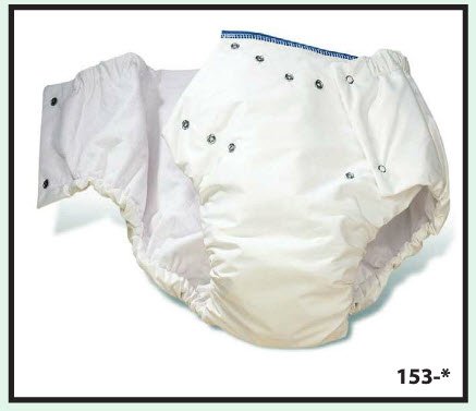 Med-I-Pant Unisex Adult Incontinence Brief Ultrafit X-Large Reusable Heavy Absorbency - 153XL