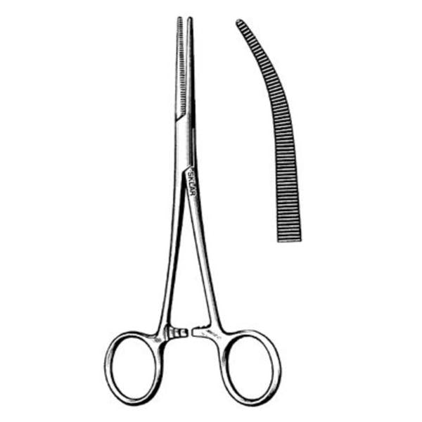 Sklar Instruments Forcep Coller 5-1/2" Curved Ea - 17-3555