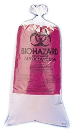 Bel-Art Products SP Scienceware Biohazard Waste Bag 1 - 3 gal. Clear Polypropylene 12 X 24 Inch - 131600009