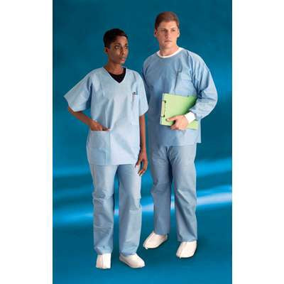 Convertors - Scrub Shirt X-Large 2 Pockets Short Sleeve Unisex - 23504T