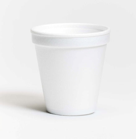Wincup WinCup Drinking Cup 6 oz. White Styrofoam Disposable - 6C6W