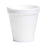 WinCup - Drinking Cup 6 oz. White Styrofoam Disposable - 6C6W