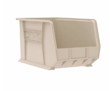 Akro-Mils Akrobins Storage Bin AkroBins Stone Industrial Grade Polymers 10 X 11 X 18 Inch - 30260STONE