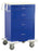 Lakeside Manufacturing - Medication Cart Steel 25 X 32 X 46-1/4 Inch Blue 1 Drawer, 3 Inch / 3 Drawers, 9 Inch - C-430-K-1B