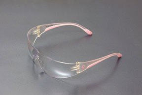 PIP Eva - Safety Glasses Pink Tint Polycarbonate Lens Pink Frame Over Ear Petite - 19823996