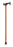 Nova Ortho-Med T-Handle Cane Aluminum 28 to 39 Inch Height Walnut - 2034