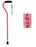 Nova Ortho-Med Offset Cane Nova Aluminum 30 To 39 Inch Height Roses Print - 1070RS