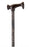 Nova Ortho-Med T-Handle Cane Aluminum 28 to 39 Inch Height Leopard Design - 2028