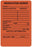 UAL - Pre-Printed Label Anesthesia Label Fluorescent Red Paper Medication Added Patient_rm#_Drug_Amount_ Black Medication Instruction 2 X 3 Inch - United Ad Label - ULIV301
