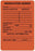 UAL - Pre-Printed Label Anesthesia Label Fluorescent Red Paper Medication Added Patient_rm#_Drug_Amount_ Black Medication Instruction 2 X 3 Inch - ULIV301