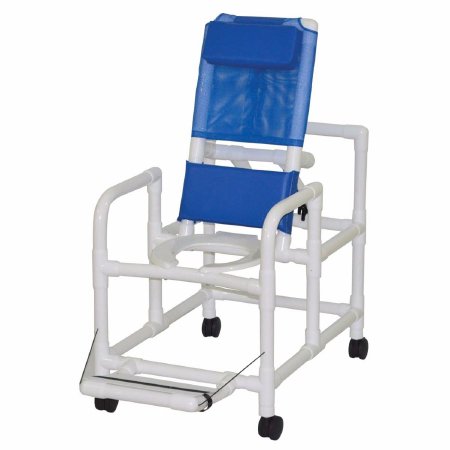 Patterson Medical Supply MJM International Commode / Shower Chair With Backrest - 555370
