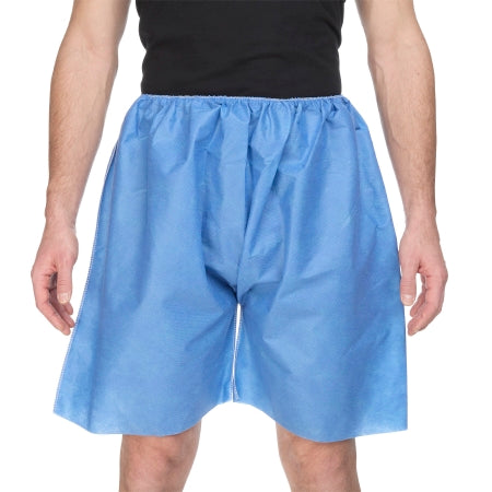 HPK Industries - Exam Shorts Large Blue SMS Adult Disposable - 7555 L
