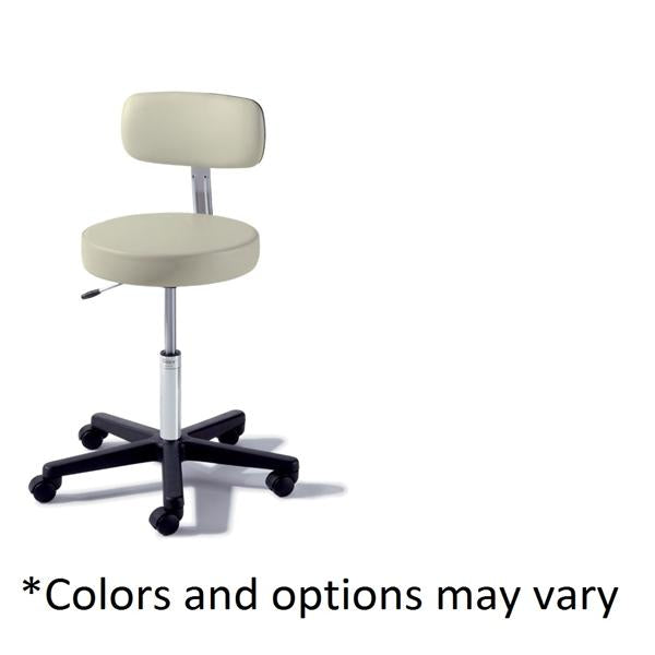 Midmark Corporation Stool Exam Ritter Value Series Tuscany Casters Backrest 5 Leg Ea - 273-001-249