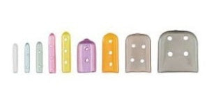 Tip-It - Instrument Tip Protector 3/16 X 1 Inch, 5, Yellow, Vented, Tinted - 3-2505T