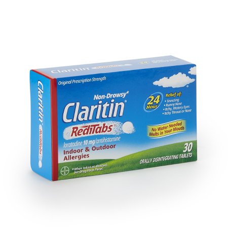 Claritin Redi Tabs - Allergy Relief 10 mg Strength Tablet 30 per Box - 11523715703