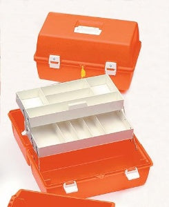Health Care Logistics Health Care Logistics Emergency Box Orange 10-1/8 X 10-3/4 X 19 Inch - 1802
