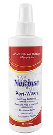 N/R Laboratories No Rinse Rinse-Free Perineal Wash Liquid 8 oz. Bottle Scented - 700
