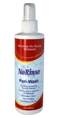 No Rinse - Rinse-Free Perineal Wash Liquid 8 oz. Bottle Scented - 00700