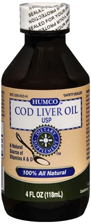 Humco Humco Dietary Supplement Vitamin A / Vitamin D 5000 IU - 500 IU Strength Liquid 4 oz. Unflavored - 395063594