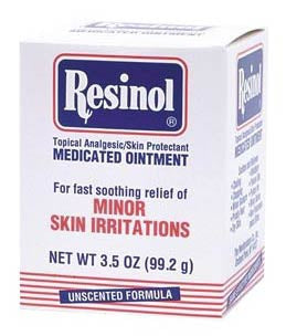 ResiCal Inc Resinol Itch Relief 55% - 2% Strength Cream 3.5 oz. Jar - 10742001102
