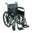 drive Silver Sport 2 - Wheelchair Dual Axle Full Length Arm Swing-Away Footrest Black Upholstery 18 Inch Seat Width Adult 300 lbs. Weight Capacity - SSP218DFA-SF