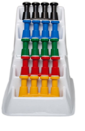 Fabrication Enterprises CanDo Via Hand Exerciser Assorted Colors Varied Resistance - 10-0733