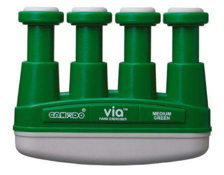 Fabrication Enterprises CanDo Via Hand Exerciser Green Medium, 4 lb. - 10-0737