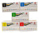 Sup-R Band - Exercise Resistance Band Set Yellow / Red / Green / Blue / Black 5 Inch X 6 Yard X-Light to X-Heavy Resistance - 10-6318