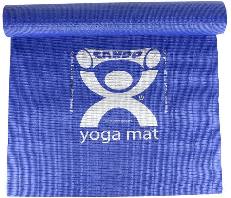 Fabrication Enterprises CanDo Exercise Mat Blue Polymer environmental resin 68 X 24 X 0.12 Inch - 30-2400B