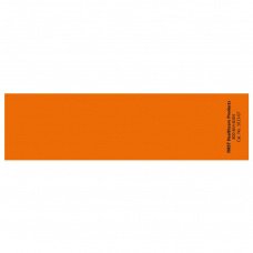First Healthcare Products - Blank Label Instructional Label Orange Paper 1-3/8 X 5-3/8 Inch - 5043-07