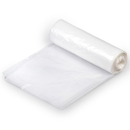 Colonial Bag - Trash Bag 10 gal. Clear LLDPE 0.35 mil 23 X 24 Inch X-Seal Bottom Coreless Roll - CRC23L
