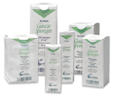 McKesson McKesson Gauze Sponge Cotton 8-Ply 2 X 2 Inch Square NonSterile - 22082000
