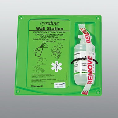 Health Care Logistics Eyesaline Eyewash Station eyesaline Wall Mount 16 oz. - 18901