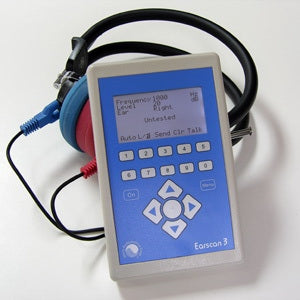 Micro Audiometrics Earscan 3 (ES3) Pure Tone Audiometer Pure Tone Automatic Screening Air Conduction - 5.001