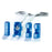 Aesculap Raney Style Scalp Clip Plastic Medium Blue Clip 10 Clips - FF015P